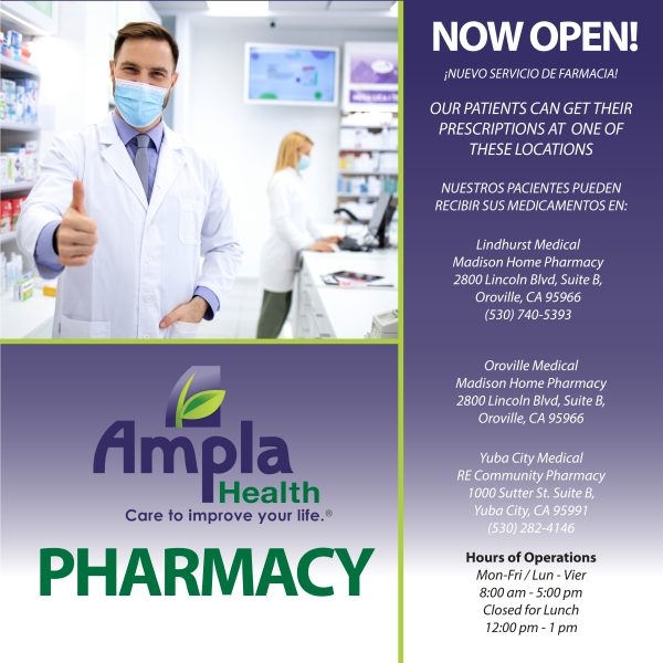 Pharmacy Northern California - Prescription Health Services - Ampla Health